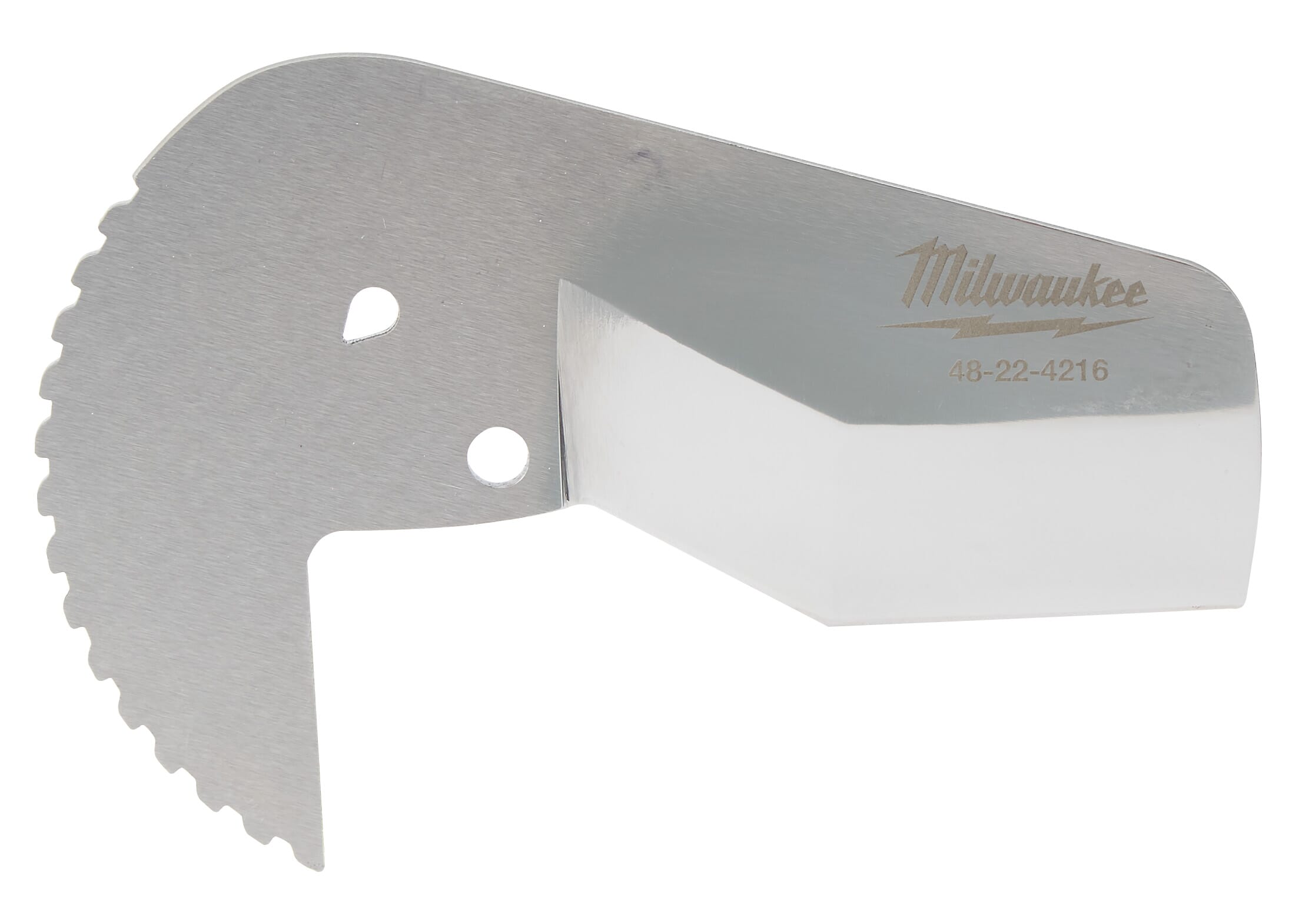 Milwaukee® 48-22-4216 1-Piece Replacement Blade, For Use With 48-22-4215 2-3/8 in Ratcheting Pipe Cutter, Stainless Steel